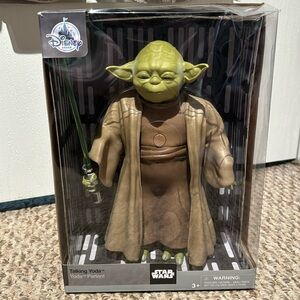 Unopened Star Wars talking Yoda